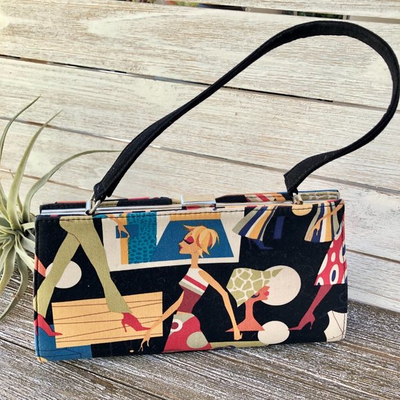 Rex Retro 60's Graphic purse/bag - Picture 2 of 11